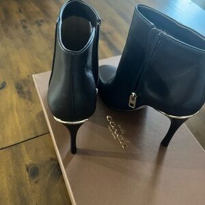 Coach ankle booties